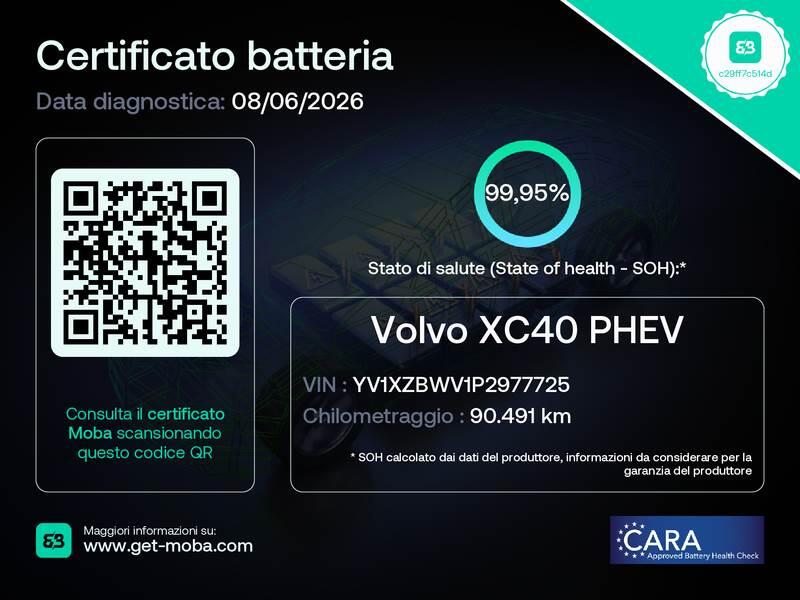 Volvo XC40 T4 RECHARGE PLUG-IN AUTO CORE - foto 21