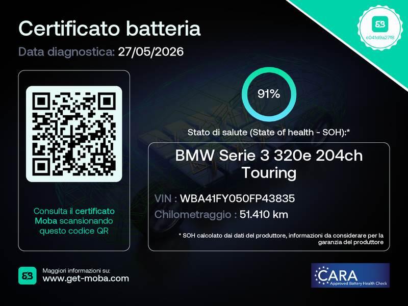 BMW Serie 3 Touring STATION WAGON 320E TOURING AUTO - foto 21