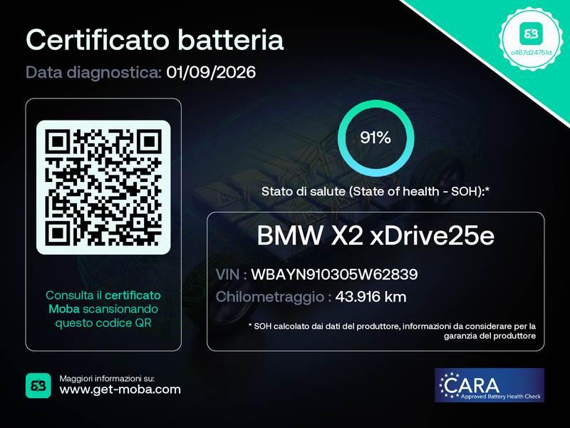 BMW X2 25E BUSINESS X AUTOMATICO - foto 21