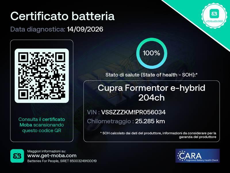 Cupra Formentor 1.4 E-HYBRID DSG - foto 21